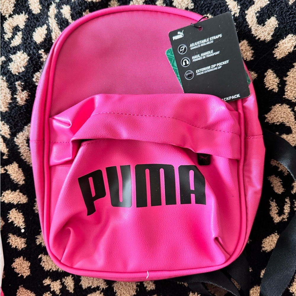 Puma Pink Mini Backpack Purse
